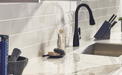 Featured image of post Kitchen Wall Tiles Ideas Grey - Brian patrick flynn designed this modern kitchen with grey high gloss cabinetry, black stove, and cutting edge backslash made from a black and white photo.