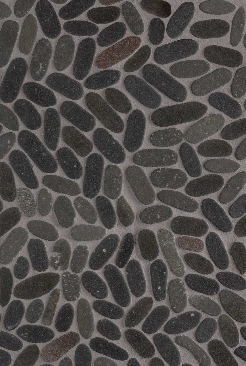 Slice Pebble Coal Pattern