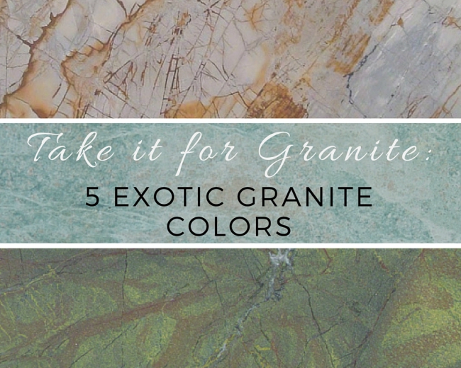 types of exotic granite