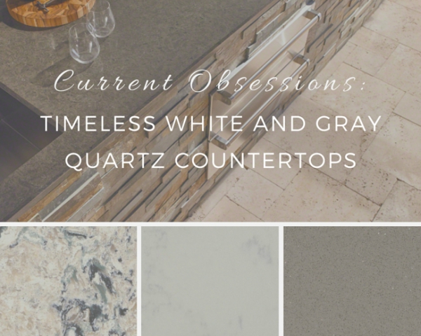 grey quartz countertops white cabinets