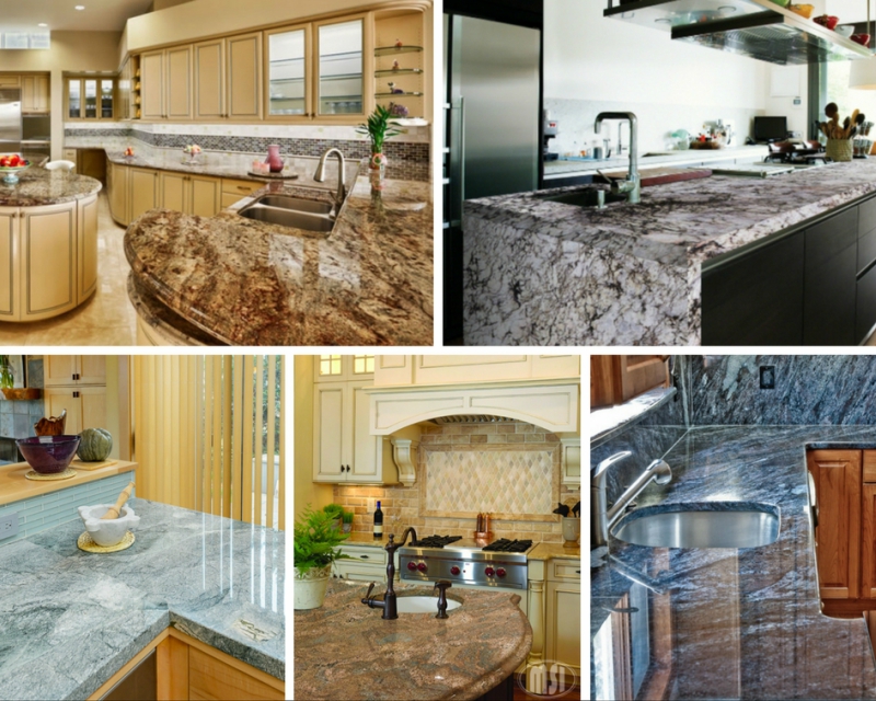 5 Bold & Beautiful Exotic Granite Countertops by MSI