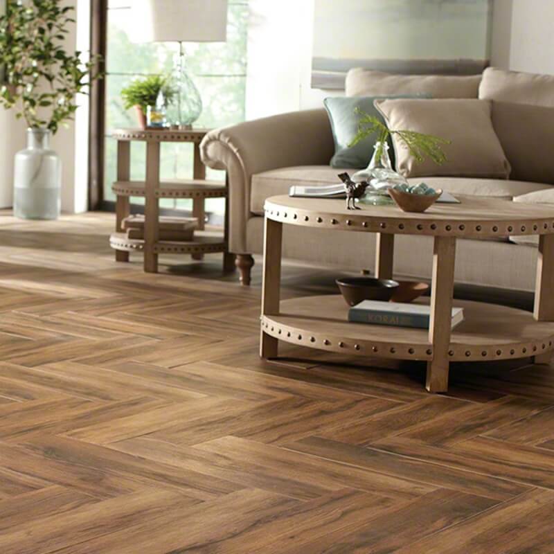 Choosing And Installing Wood Look Tile, No Grout Tile Flooring