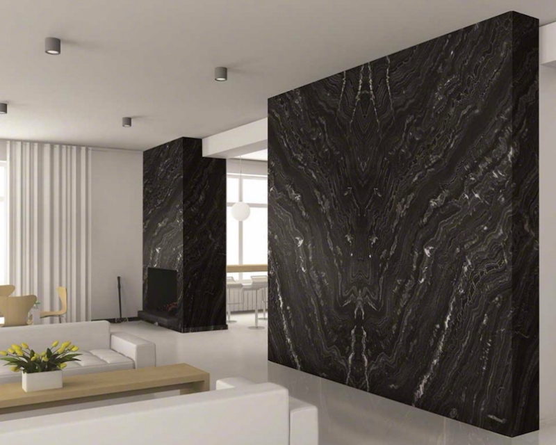 granite slab wall