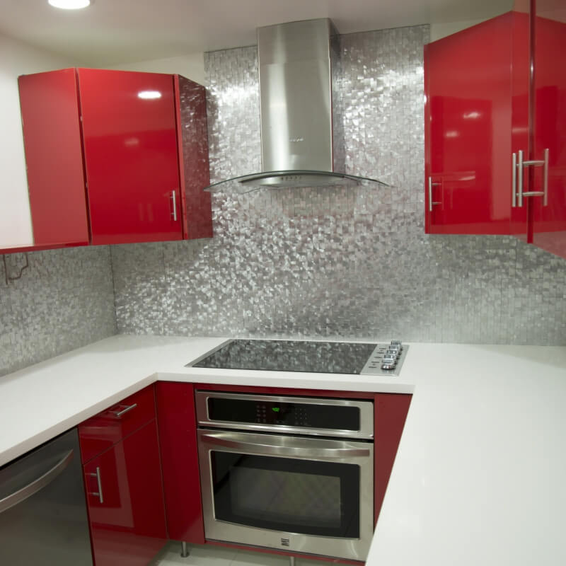 Fresh Backsplash Tile Mosaic Ideas, Silver Kitchen Backsplash Tile