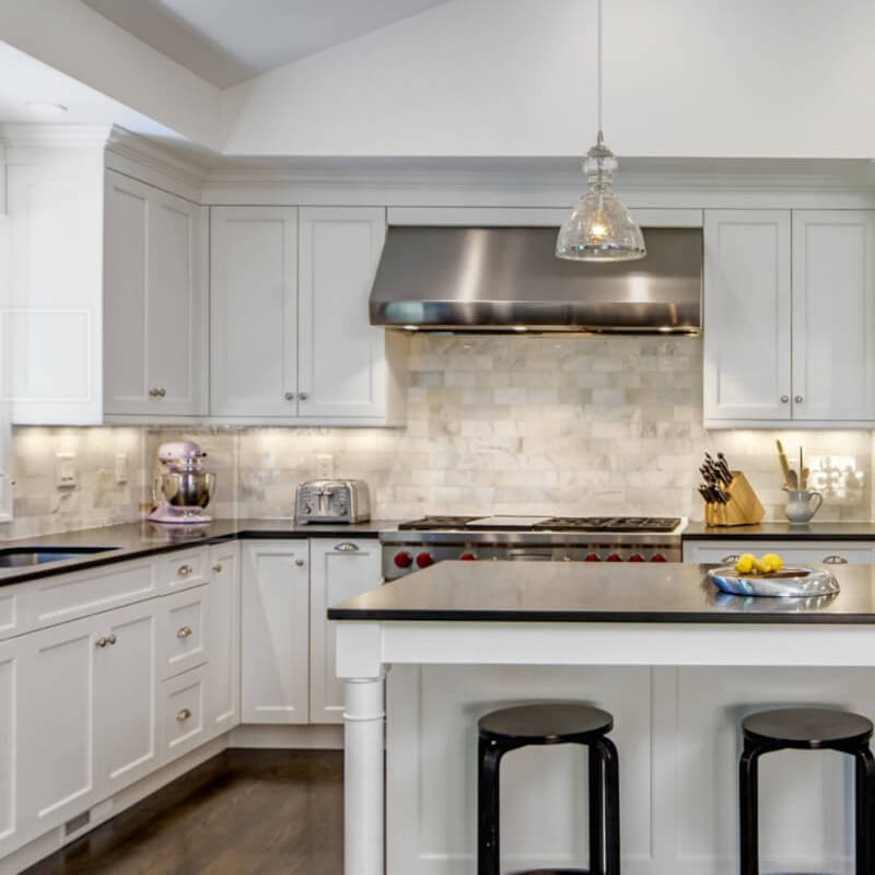 5 Classic Marble Meets Subway Tile Looks, Marble Subway Tiles