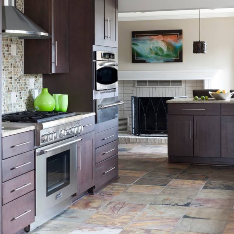 Natural Slate Tile Floor, Slate Tile Kitchen Floor