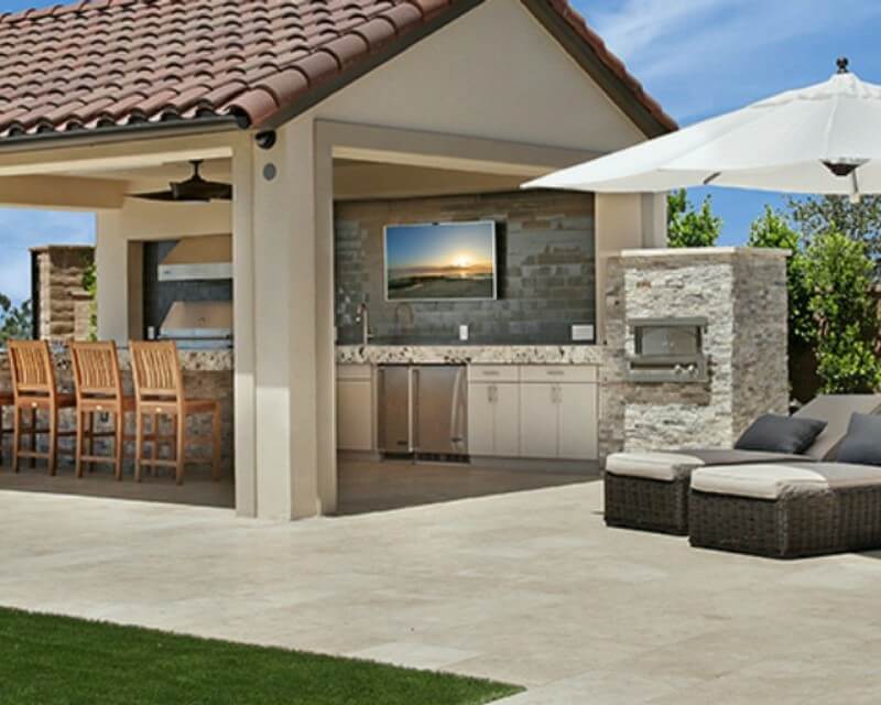 Are Travertine Tiles And Pavers, Travertine Outdoor Tile