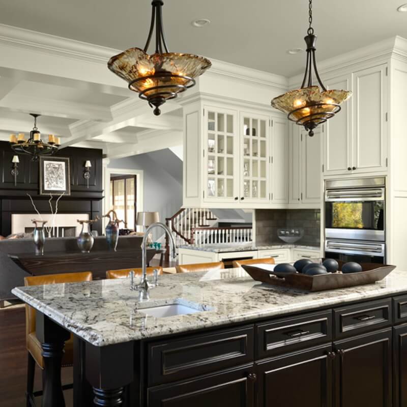5 Perfect Kitchen Countertop And, What Color Kitchen Cabinets With Dark Countertops