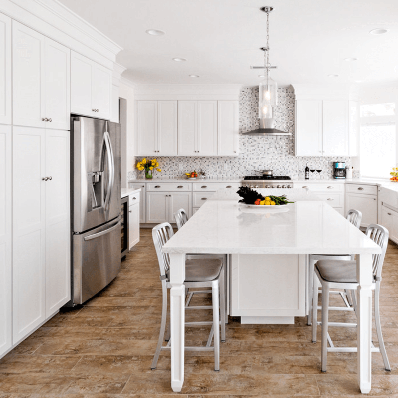 Natural Stone Vs Porcelain Tile For Kitchen Flooring