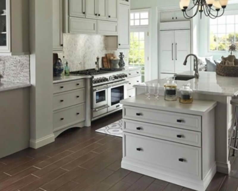 6 Ceramic Tile Kitchen Floors We Can't Stop Thinking About