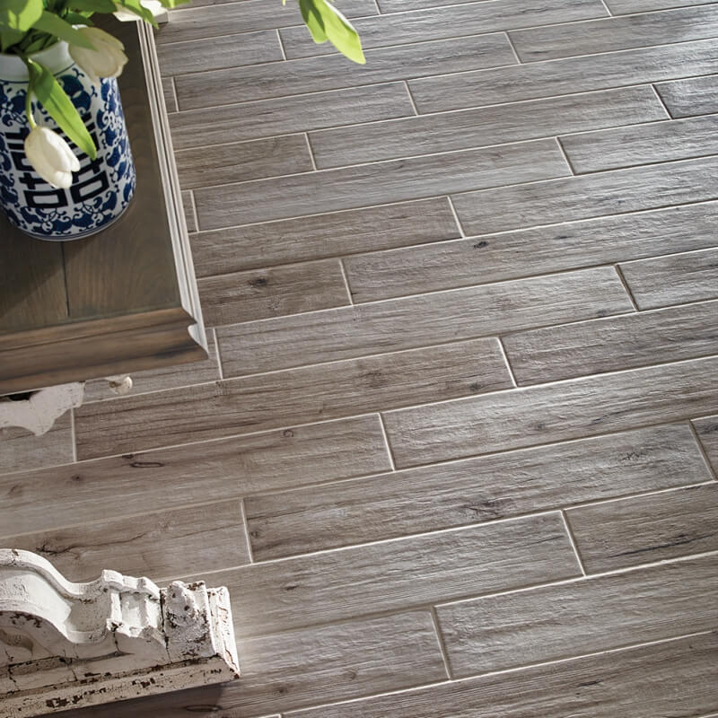 All the Warmth of Wood in Durable Tile Lookalikes