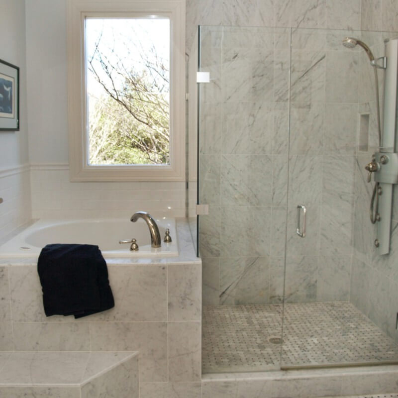 Marble Tile Lookalikes In Porcelain, Do You Need To Seal Porcelain Tiles In A Shower Room