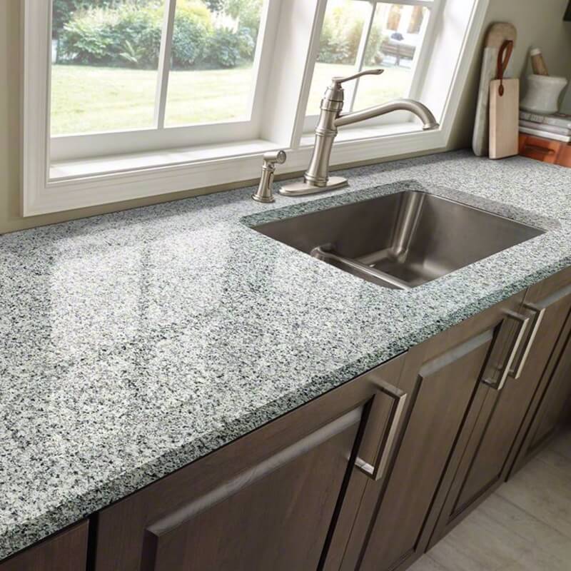 Prefabricated Granite Kitchen Countertops Things In The Kitchen   Valle Nevado Granite Countertop Kitchen Scene Msi 