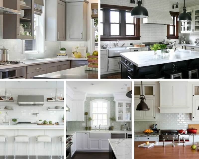 17 Fresh Subway Tile Kitchen Ideas - Stylish Backsplash Ideas