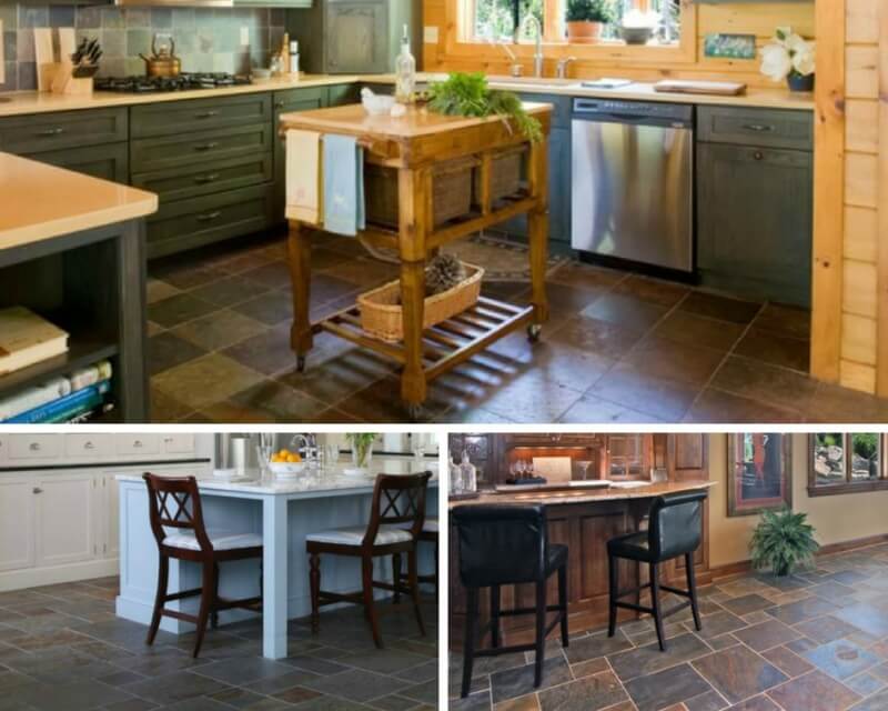 3 Ways To Get The Slate Tile Look You Crave, Slate Floor Tiles Kitchen