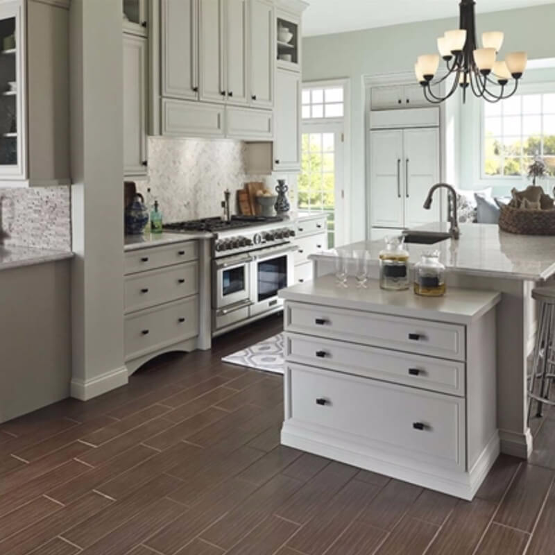 Tile Installation Patterns, Which Direction To Lay Flooring In Kitchen Cabinets