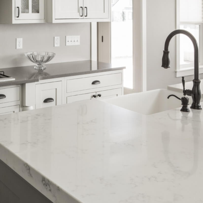 Are White Quartz Countertops Stain, Most Durable White Kitchen Countertops