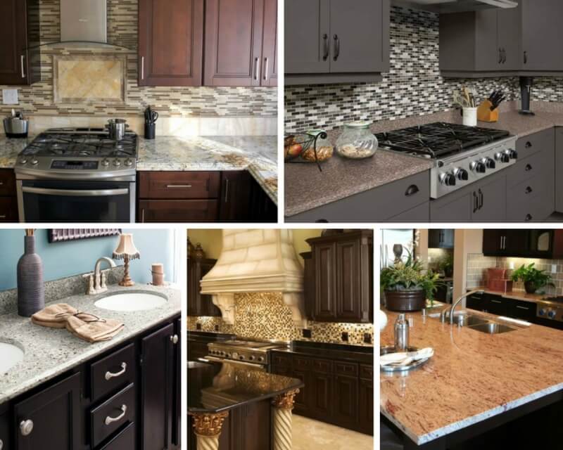 Perfect Granite Countertops To Balance, What Color Kitchen Cabinets Go With Dark Countertops