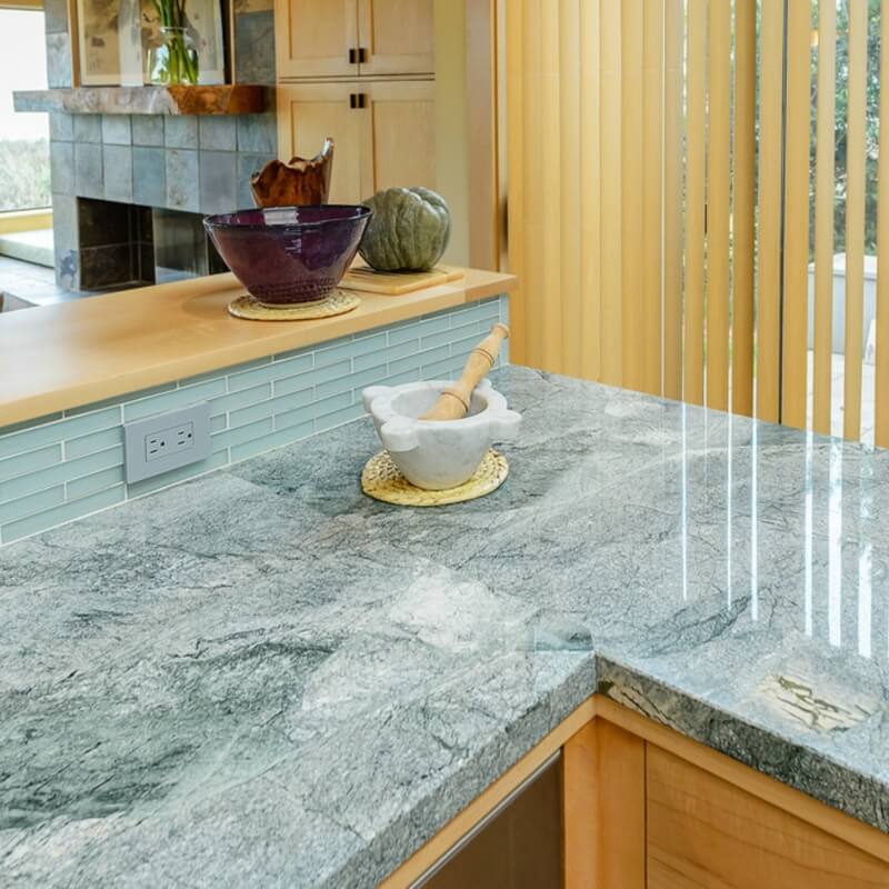 Green Granite Countertops (Colors & Styles)