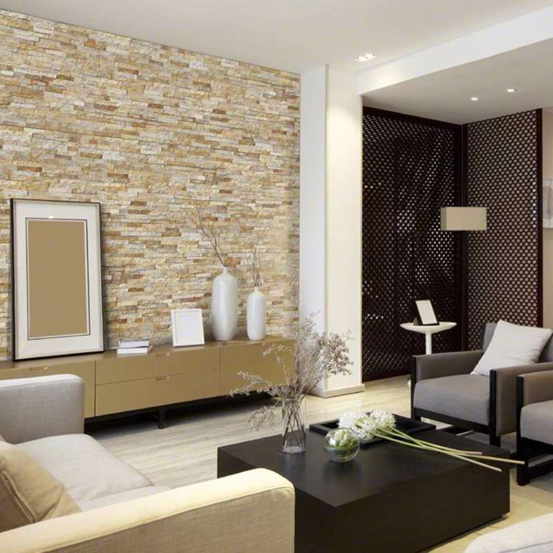 travertine tile living room