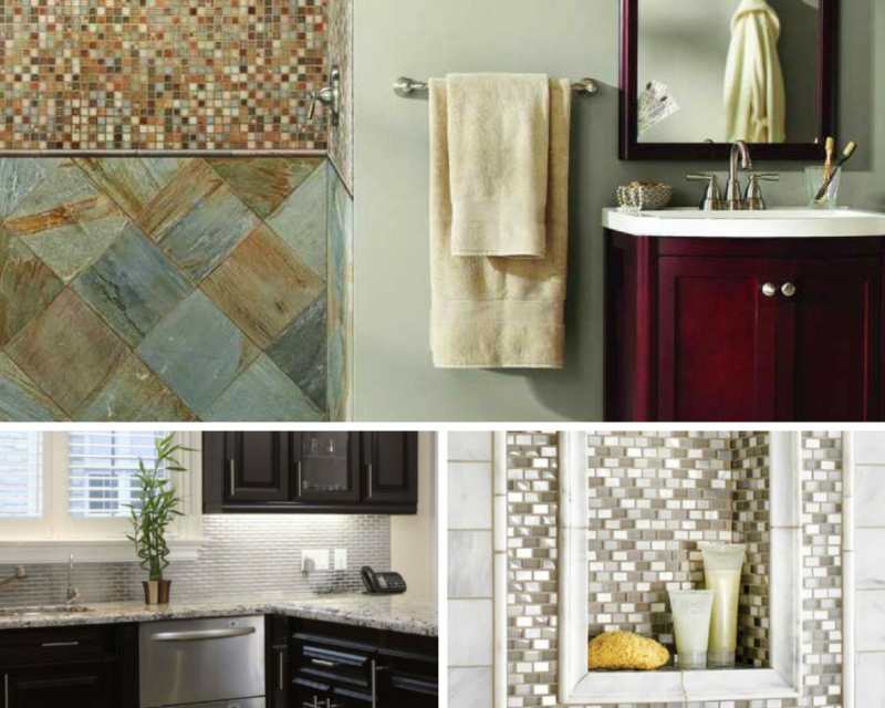 The Right Way To Install A Metal Mosaic Backsplash - How To Install A Backsplash In Bathroom