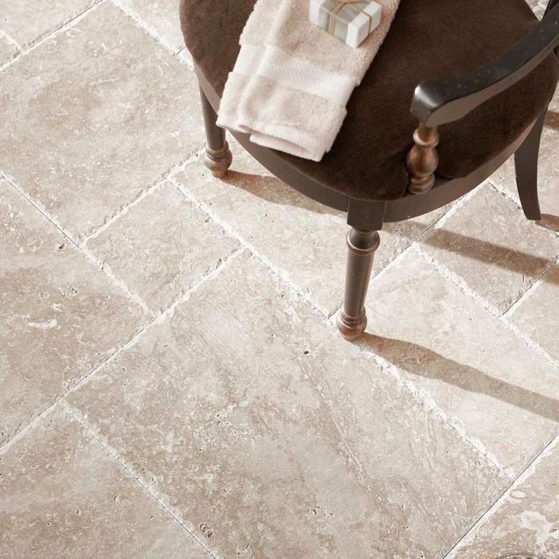 travertine floor tile