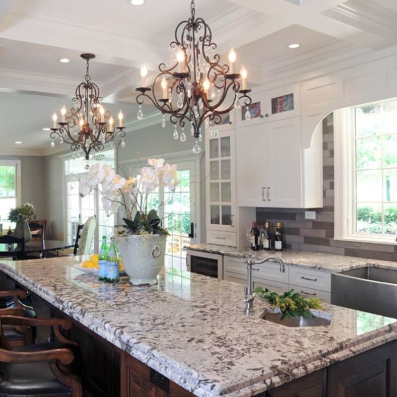 white granite countertops colors