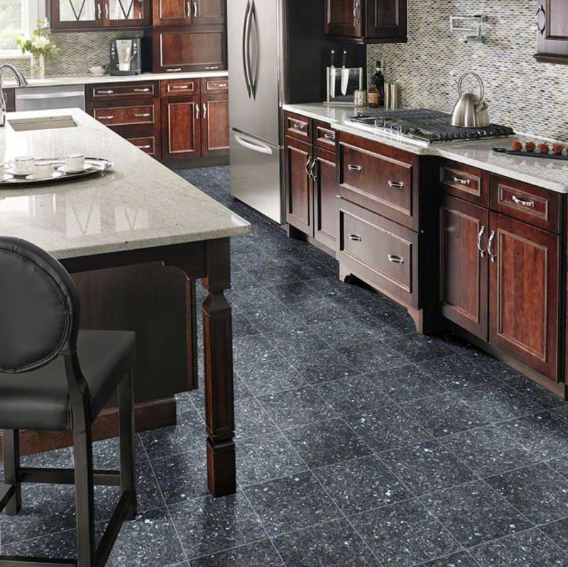 Blue Pearl Granite Tile Flooring Ktichen Msi 