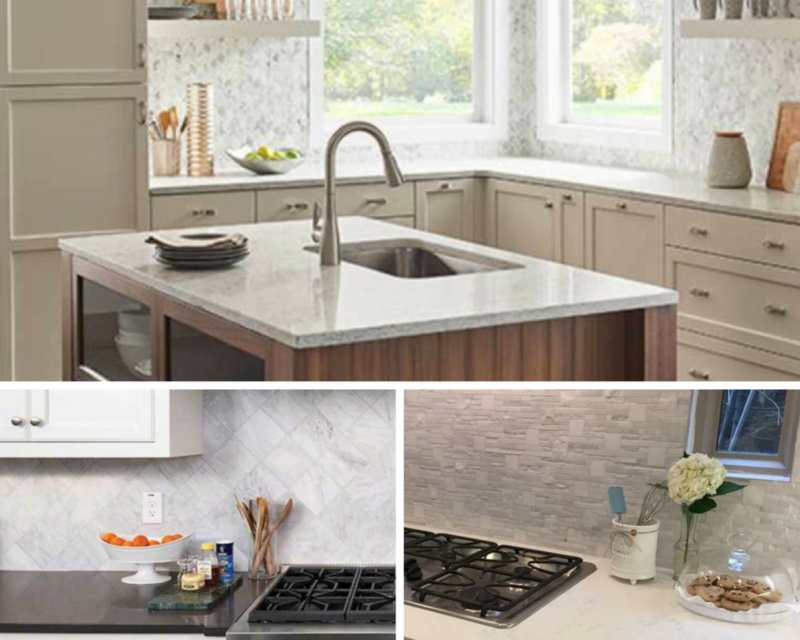 Match made in heaven: perfect countertop-backsplash pairings