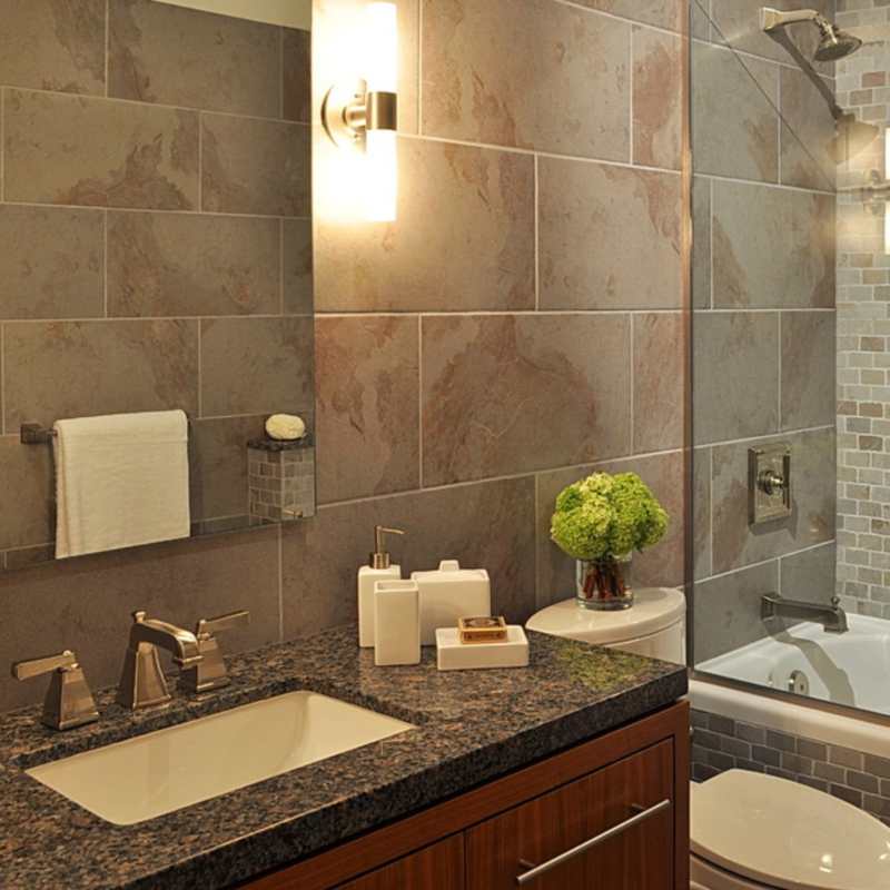 black granite countertops bathroom