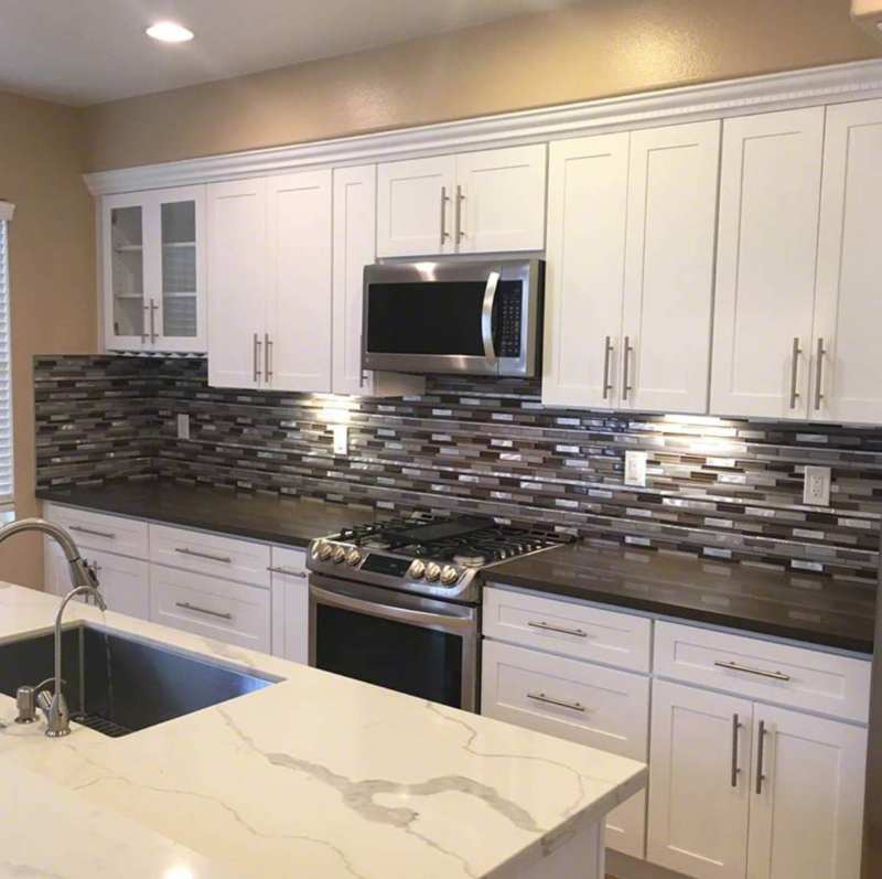 Backsplash Tile To Your Kitchen Countertop, How To Match Tile With Granite Countertops