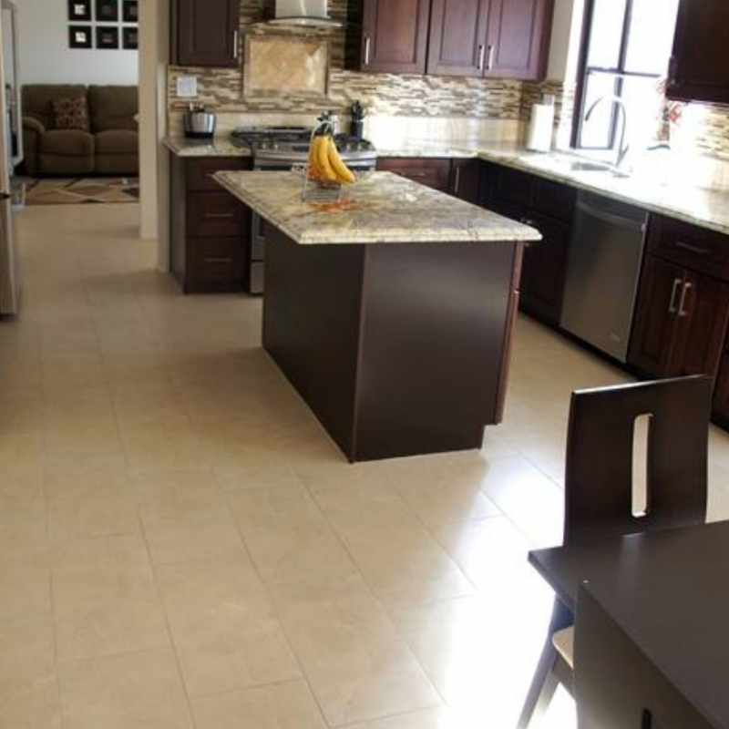 Travertine Look Porcelain Tiles That, Are Tile Kitchen Floors Outdated