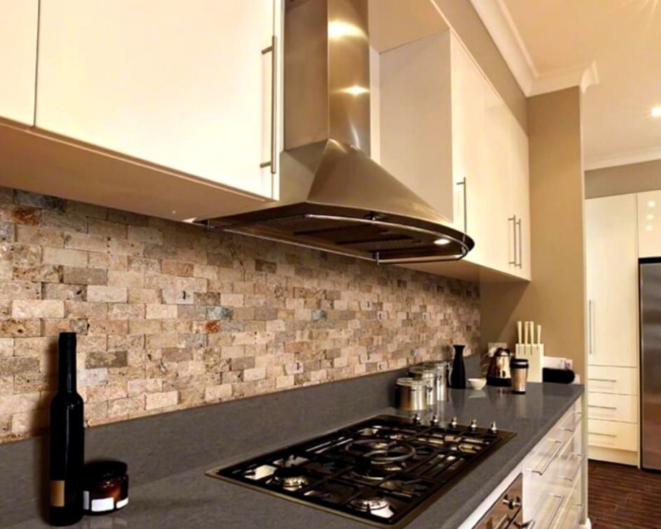 Natural Stone With Engineered, Natural Stone Tile Countertops