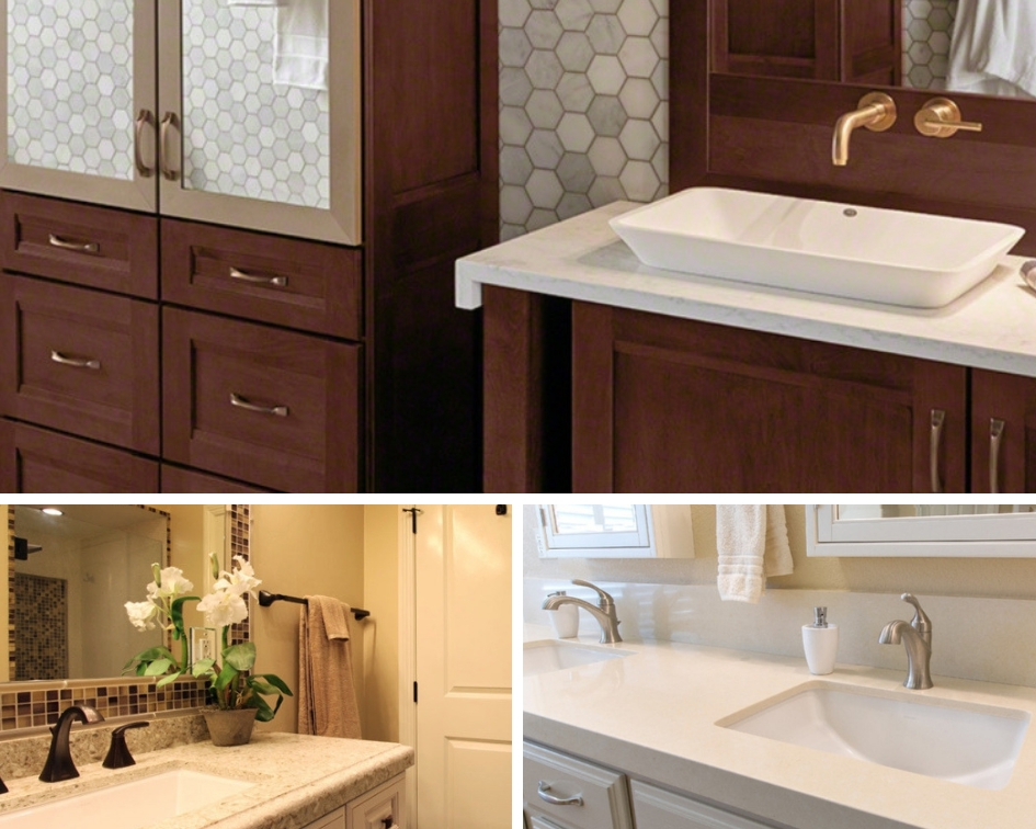 Get The Best Of Both Worlds With Quartz Practicality Meets Style - What Are The Best Bathroom Countertops 2018