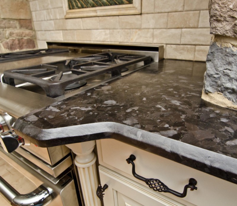 Granite Countertop Edge Selection For, How To Finish Granite Tile Countertop Edges