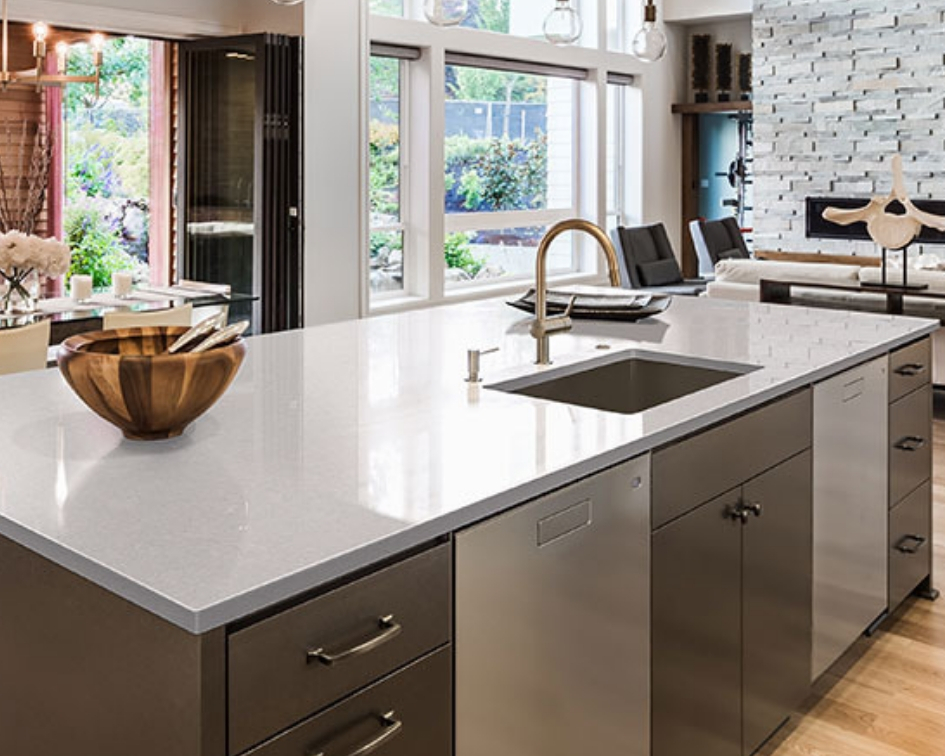 Capture Concrete S Modern Aesthetic, How Much Does It Cost To Install Concrete Countertops