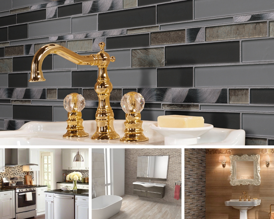 Metal Tile Accents To Wake Up Your Backsplash Design   Featured Image Warm Wall Accents With Cool Metal Backsplash Tile Msi 