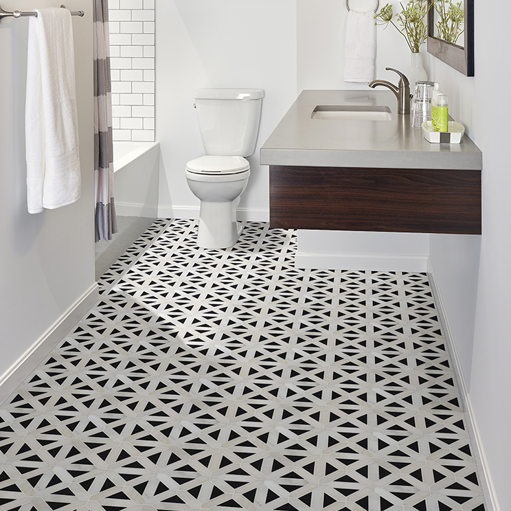 Thoroughly Modern Tile Designs With Retro Style   Bathroom 0162 Alt 02 