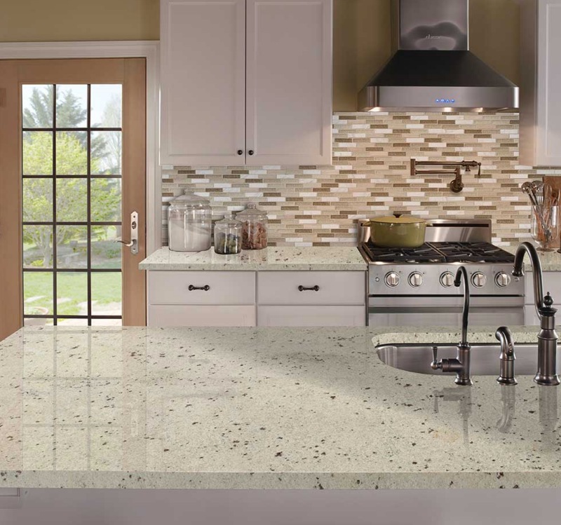 white granite countertops colors