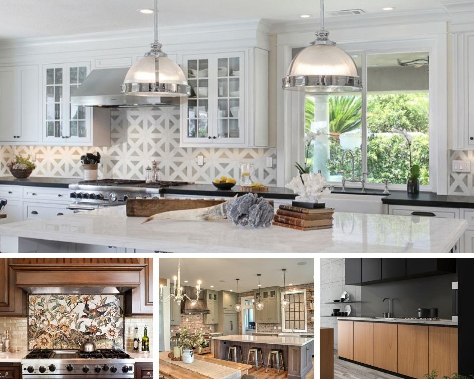 10 Fashionable Kitchen Backsplash Ideas