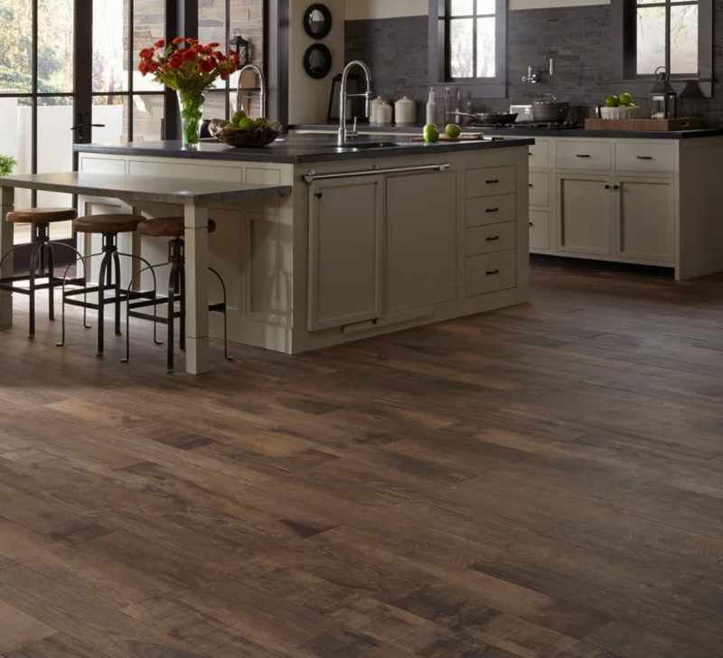 Our New Wood Look Tile Floors - BREPURPOSED