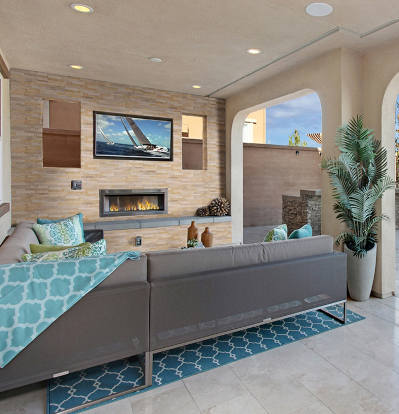 porcelain tile used outdoors