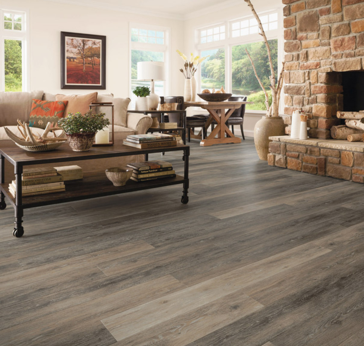 Lvt Plank Width To Suit Your Room Size, What Width Does Vinyl Plank Flooring Come In