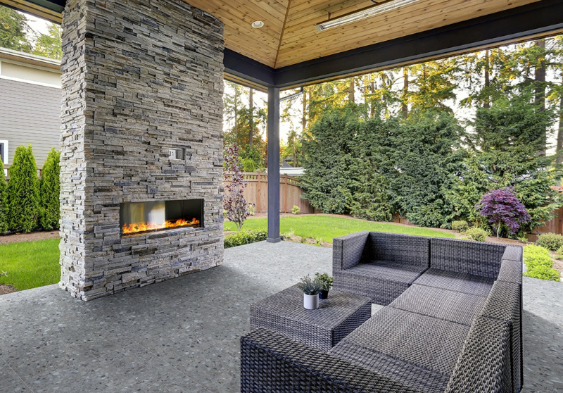 Patio Paradise With Porcelain Pavers, Outdoor Stone Tile