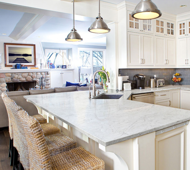 High Style, Low Maintenance: Polished Porcelain Countertops