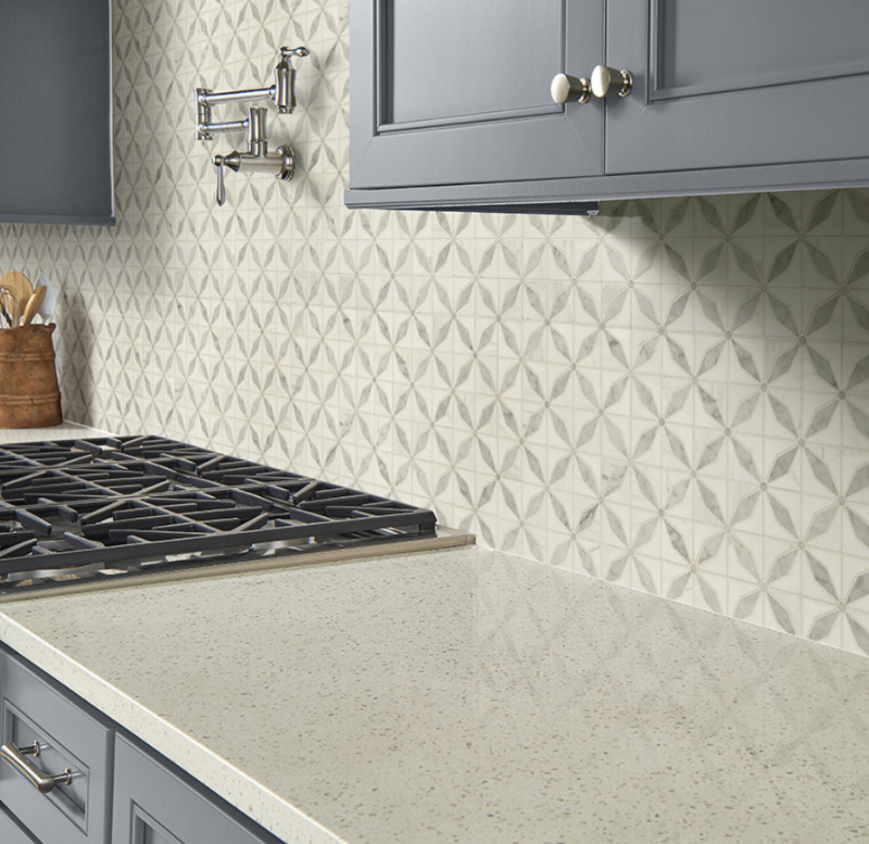 How to Tile a Backsplash with Vintage Tiles - MY 100 YEAR OLD HOME