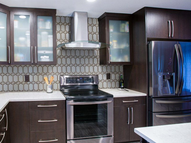 decorative mosaic backsplash