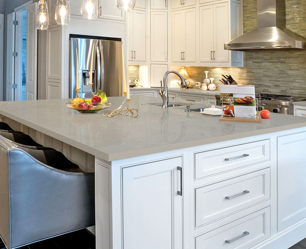 Grey 101: quartz agglomerate for tops, countertops and surfaces -  Quartzforms