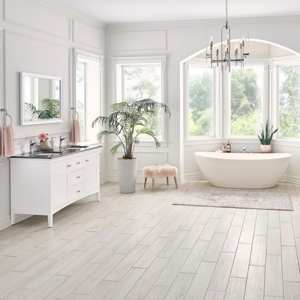 Palmetto Bleached Wood Look Tile Bathroom Flooring Msi 