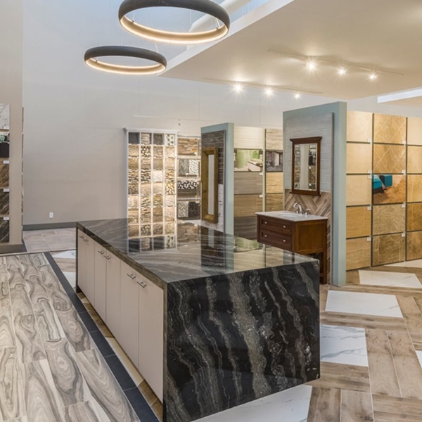 Granite Waterfall Counters A Stunning Kitchen Focal Point